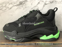 Balenciaga Triple S Trainer Black Green