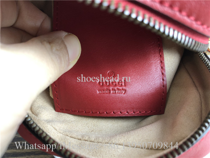 Original Quality Gucci Red GG Marmont Mini Bag
