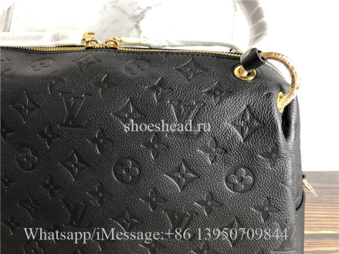 Original Louis Vuitton Monogram Empreinte Leather Ponthieu PM Bag M43719