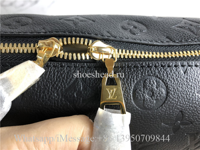 Original Louis Vuitton Monogram Empreinte Leather Ponthieu PM Bag M43719
