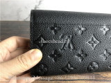 Original Louis Vuitton Monogram Empreinte Leather Sarah Wallet M61182