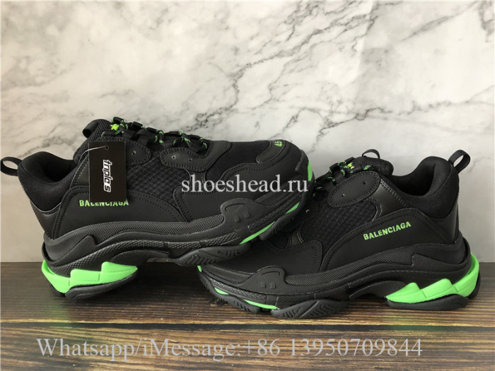 Balenciaga Triple S Trainer Black Green