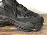 Balenciaga Triple S Trainer Black Green