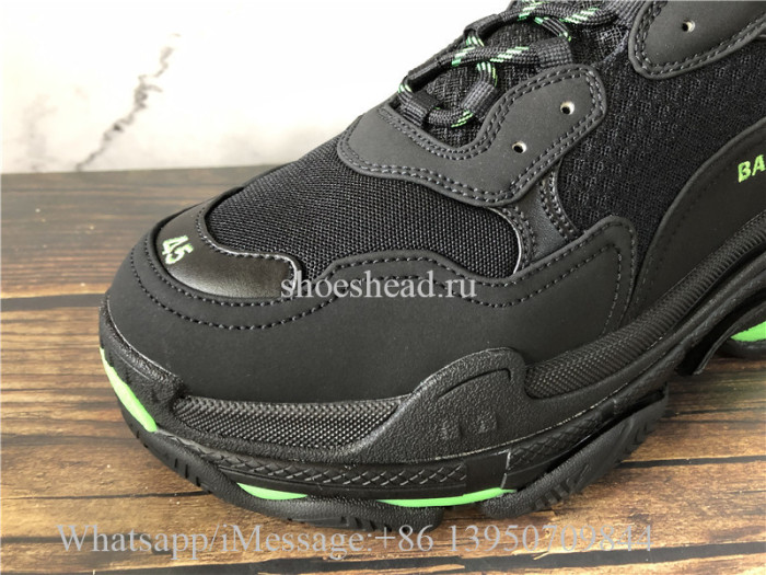 Balenciaga Triple S Trainer Black Green