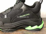 Balenciaga Triple S Trainer Black Green