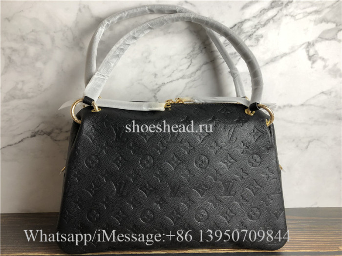 Original Louis Vuitton Monogram Empreinte Leather Ponthieu PM Bag M43719