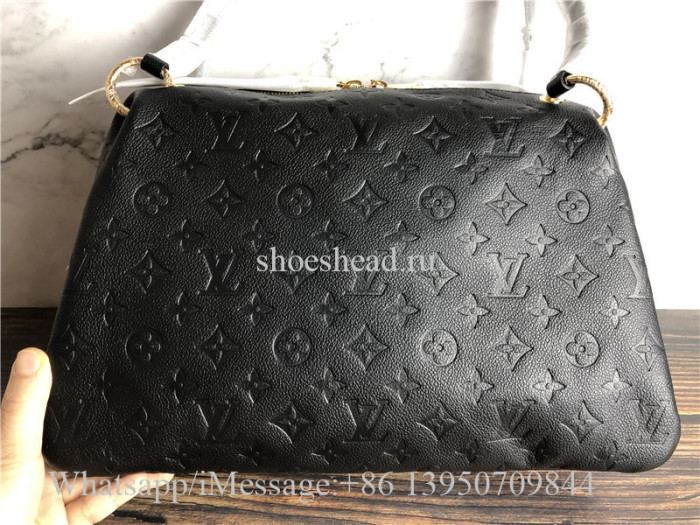 Original Louis Vuitton Monogram Empreinte Leather Ponthieu PM Bag M43719