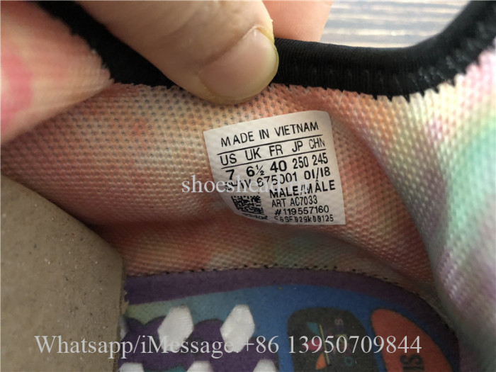 Pharrell x Adidas NMD Human Race Holi Festival Core Black Purple