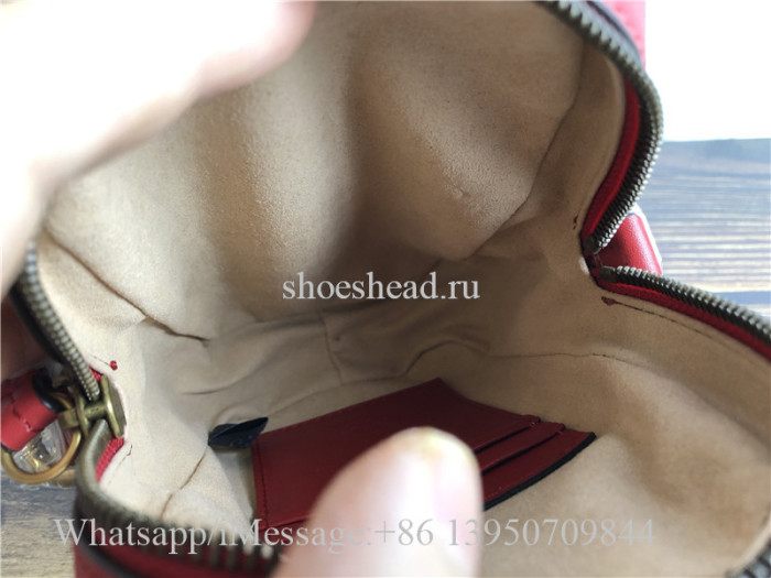 Original Quality Gucci Red GG Marmont Mini Bag