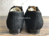 Christian Louboutin Dress Shoes Black Suede Loafer