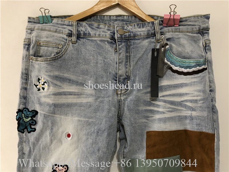 Amiri Grateful Dead Thrasher Classic Denim Jeans