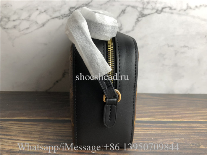 Original Quality Louis Vuitton Saintonge Monogram Black Bag M43555