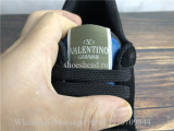 Valentino Camo Runner Shoes Blue Black