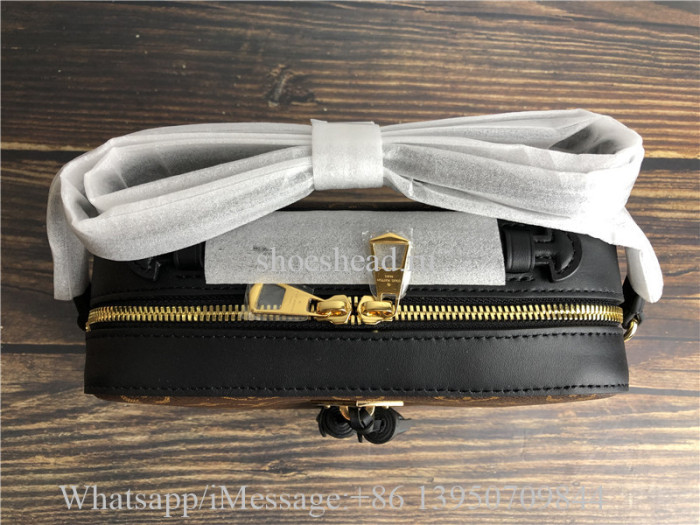 Original Quality Louis Vuitton Saintonge Monogram Black Bag M43555