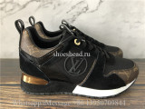 Super Quality Louis Vuitton Monogram Casual Sneakers Black