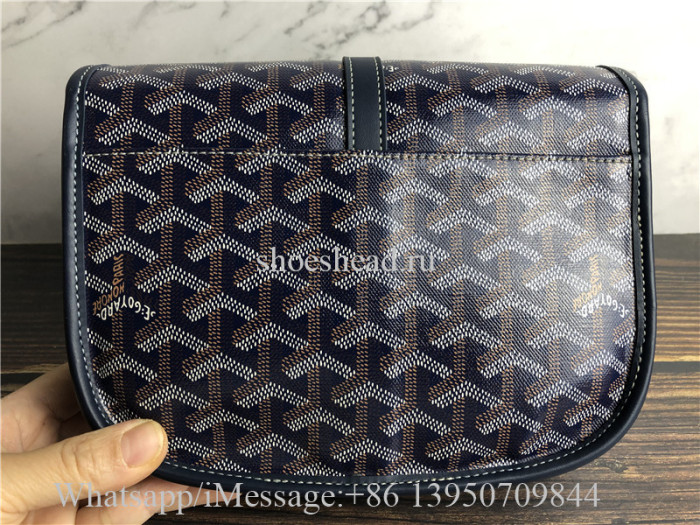 Original Goyard Belvedere II Messenger Bag Coated Canvas MM