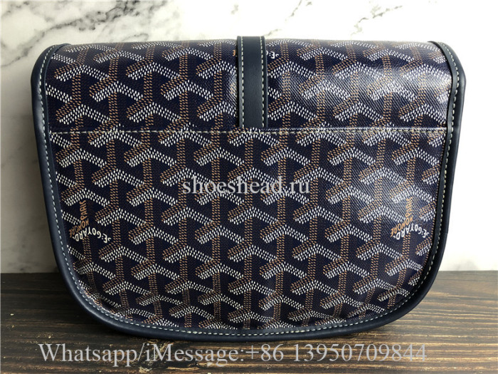Original Goyard Belvedere II Messenger Bag Coated Canvas MM