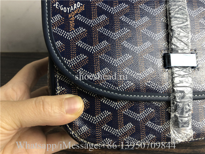 Original Goyard Belvedere II Messenger Bag Coated Canvas MM
