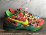 Nike Zoom Kobe VIII 8 Purple Green Blue Red