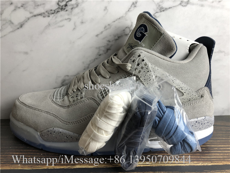 Air Jordan 4 IV Retro Georgetown Hoyas PE