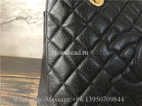 Original Chanel Caviar Leather Grand Shopping Tote Bag