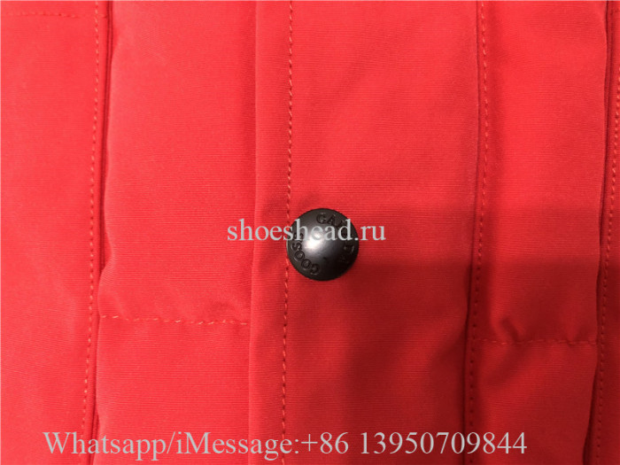 Canada Goose Freestyle Vest Red Jacket