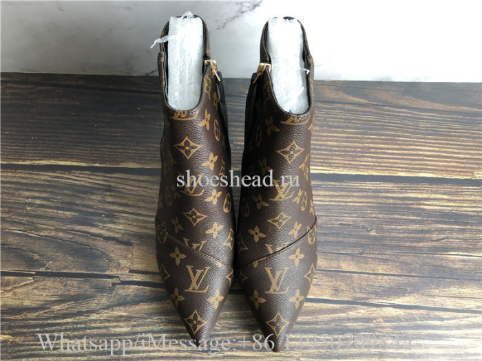 Louis Vuitton Cherie Ankle Boot Brown