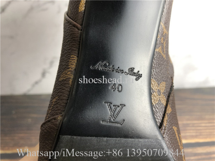 Louis Vuitton Cherie Ankle Boot Brown