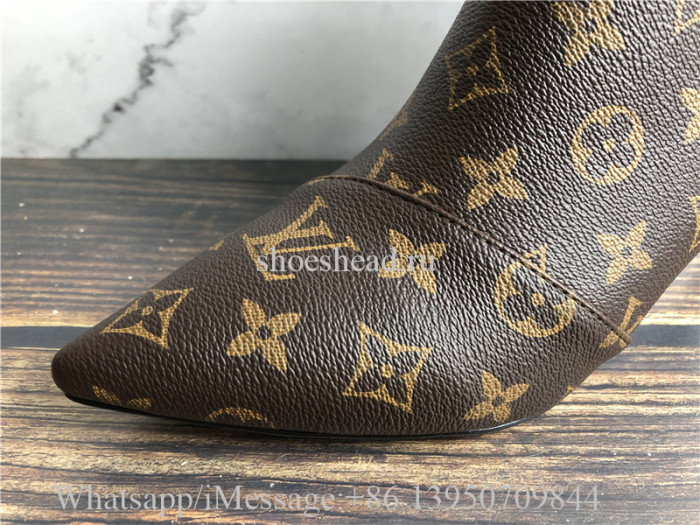Louis Vuitton Cherie Ankle Boot Brown