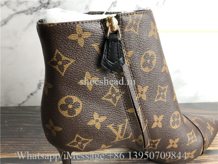 Louis Vuitton Cherie Ankle Boot Brown