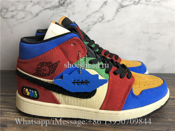 Air Jordan 1 Mid SE Fearless Blue The Great