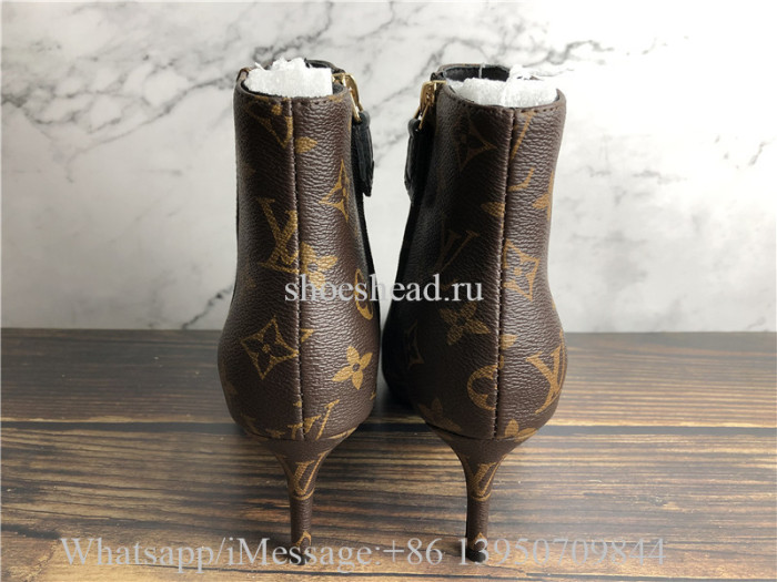 Louis Vuitton Cherie Ankle Boot Brown