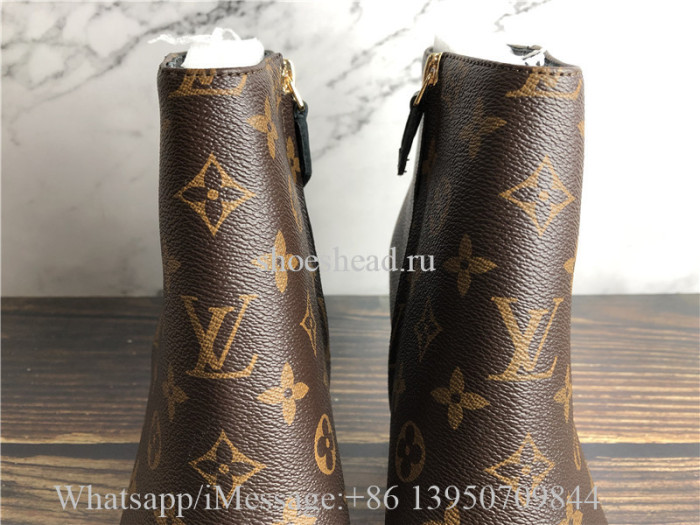 Louis Vuitton Cherie Ankle Boot Brown