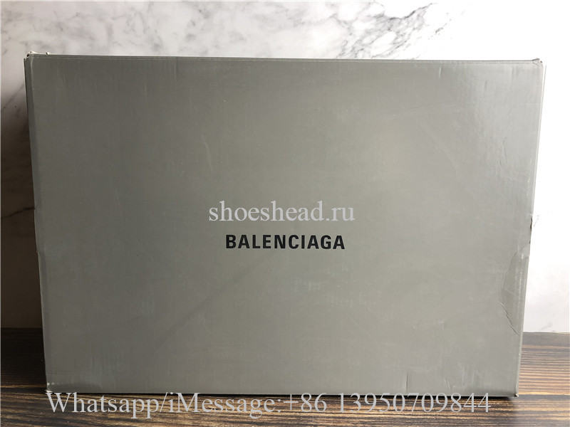 Balenciaga Triple S Clear Sole Trainer Sliver Grey Black