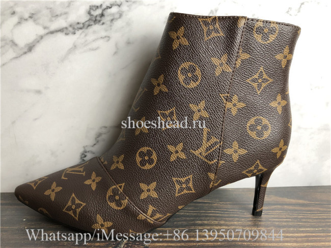 Louis Vuitton Cherie Ankle Boot Brown