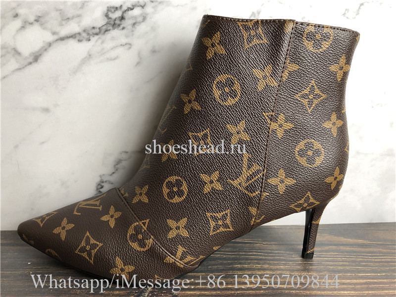 Louis Vuitton Cherie Ankle Boot Brown
