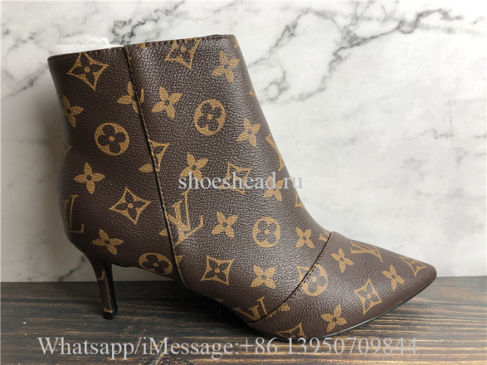 Louis Vuitton Cherie Ankle Boot Brown