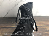 Balenciaga Speed 2.0 Lace Up Sneakers Black White