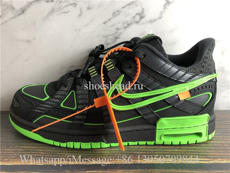 Nike Air Rubber Dunk Off White Green Strike