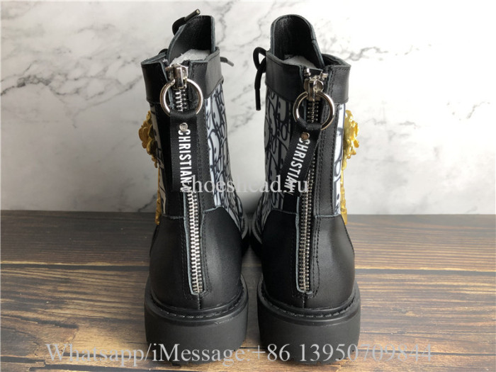 Dior Explorer Ankle Boot Dior Oblique