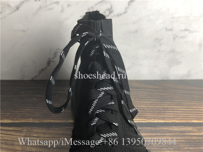 Balenciaga Speed 2.0 Lace Up Sneakers Triple Black