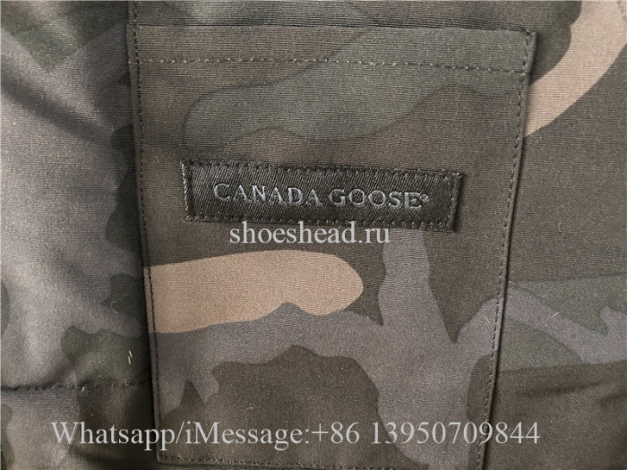 Canada Goose Freestyle Vest Camo Black Jacket