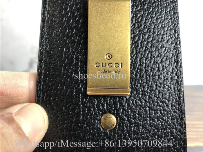 Original Gucci GG Marmont Leather Money Clips