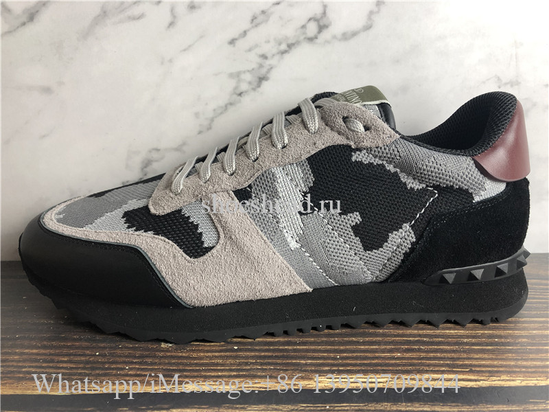 Valentino Garavani Rockrunner Low-Top Sneakers