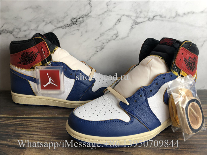 Super Quality Union La x AJ1 Retro High NRG Strom Blue