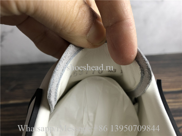 Alexander McQueen Oversized Sneaker White Black Logo