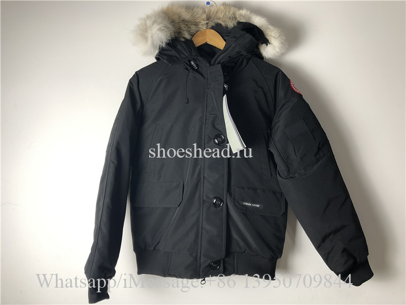 Canada Goose Black Down Jacket 1