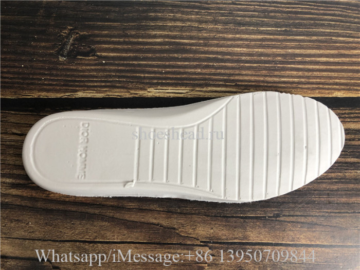 Dior B23 Low Top Sneaker White Blue