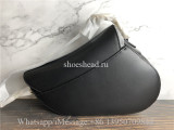 Original Dior Saddle Black Calfskin Bag