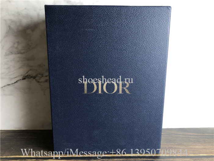 Dior B23 Low Top Sneaker White Blue